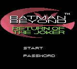 Batman Beyond - Return of the Joker (Japan) (NP)